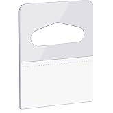 400 Pcs Hang Tags Slot Hole Hang Tabs Self-Adhesive Hanging Tabs | Heavy Duty Display Tags for Hanging Retail Displays(1-5/8" X 1-1/4")