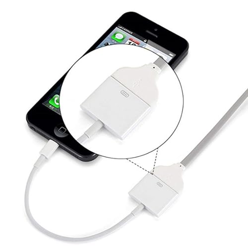 Apple Lightning to 30 Pin Adapter,MFi Certified Pin Male to 30