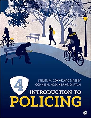 Introduction To Policing Steven M Cox David W Massey - 