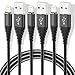 Long iPhone Charger 10ft, CABEPOW 3Pack 10 Feet Lightning Cable, Data Sync Fast iPhone USB Charging Cable Cord for iPhone Xs/XS Max/XR/X / 8/8 Plus / 7/7 Plus / 6/6 Plus / 5s and More (Black)