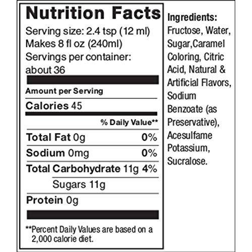 SODASTREAM SYRUP, ROOT BEER, 14.8 FL OZ