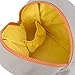 Fluf Zipper Lunch Bag, Organic Cotton (Pumpkin Zip)
