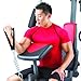 Home Gym Weider 214 lb Stack, 300 lbs, exercise chart, ankle strap, vinyl seats