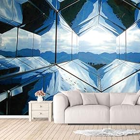 Wall Murals for Bedroom Spatial Perspective Large Removable Wallpaper Peel and Stick Wall Stickers - 66x96 inches