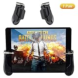Mobile Game Controller for iPad, COCASES Sensitive Shoot Aim Tablet Gamepad Trigger Button for PUBG, Compatible 4.5-12.9 inch Tablet & Smartphone