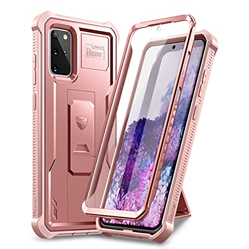 Dexnor for Samsung Galaxy S20+ Plus 5G Case, [Built in Screen