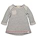 Burt's Bees Baby Baby Girls' Dress, Infant & Toddler, Short & Long-Sleeve, 100% Organic Cotton, Heather Grey, 3-6 Months