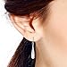 Everyday Rain Drop .925 Sterling Silver Dangle Earrings
