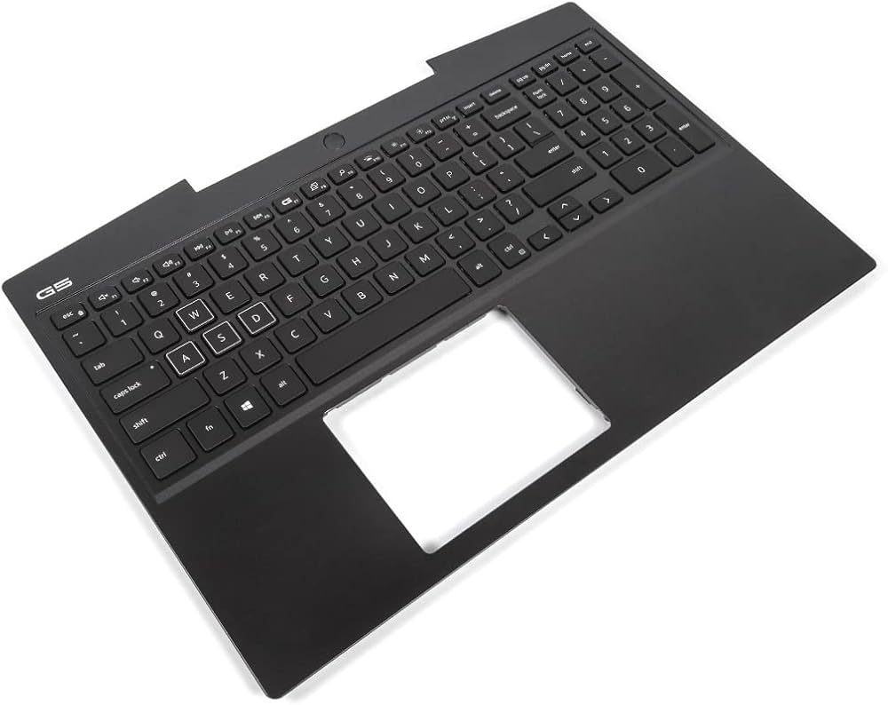 Dell G5-5500 Palmrest US English RGB Backlit Keyboard 01RPF5 0D8C01 YN62K