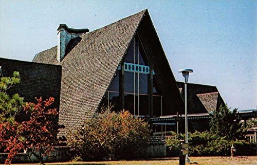 College Corner Ohio Hueston Woods Lodge Street View Vintage