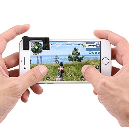 Handle Shortcut Keys,YIKESHU 1 Set Wilderness Action To Eat Chicken Game Handle Shortcut Keys To Assist Android Apple Mobile Shooting Artifact Auxiliary Game Button for Cellphone