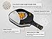 Amazin' Aces Classic Graphite Pickleball Paddle Set of 2 with 4 Official Balls - Lightweight Black Paddles Featuring Soft Nonslip Comfort Grip & Protective Portable Bag