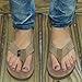Double Layer Premier Leather Women's Sandal (Expresso) Size 7.5/8.5 (L) - 7.5/8.5 (L)