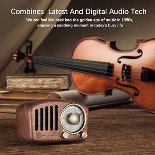 Radio Classic R199 Parlante Bluetooth FM, Wifi, SD MP3 - Imagen 4