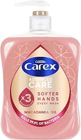 Carex Macadamia Oil Antibacterial Hand Wash 6 x 500ml Bulk Pack view 2