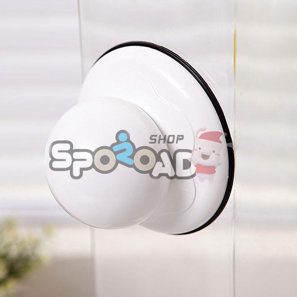 Wall Strong Suction cup Absorption door handle Window Door Knobs GRAB