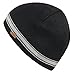 LETHMIK Merino Wool Daily Beanie,Unisex Warm Soft Winter Hat Unique Knit Skull Cap Black