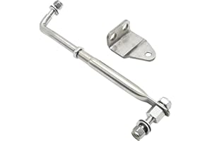 EATAKWARD 315-395mm / 12.4-15.55in Adjustable Boat Engine Stainless Steel Steering Tie Rod Drag Link Kit