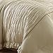 Modern Threads Antonella 8-Piece Pleated Comforter Set Queen, Sand
