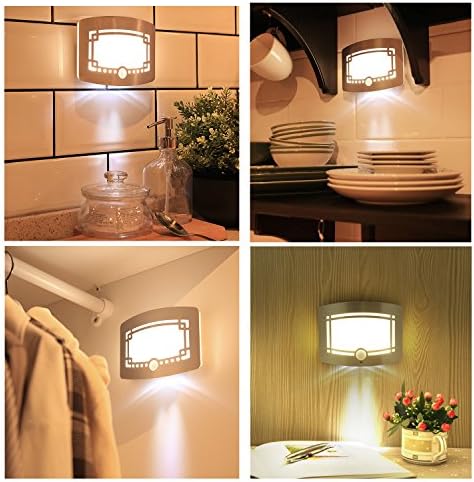 ROYSC Motion sensor light ,10LED Motion sensor wall light For Garage, Hallway, Pathway, Staircase, Garden, Wall.