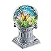 Collections Etc Fiber Optic Butterfly Gazing Ball with Solar Lights
