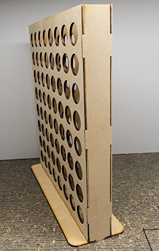 Vertical Paint Rack - 26mm, For Vallejo and Army Painter Style Dropper Bottles
