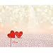 Maijoeyy 7x5ft Valentine's Day Red Love Photography Backdrops Sparkles Photo Studio Background Props 551898808