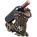 Gesundheit Fancy Cowboy Boot Wine Bottle Holder Decorative Display Stand Statue with Rope, Spur & Texas Star for Country Western Bar Decor and Kitchen Countertop Wine Racks As Great Gifts for Cowboys
