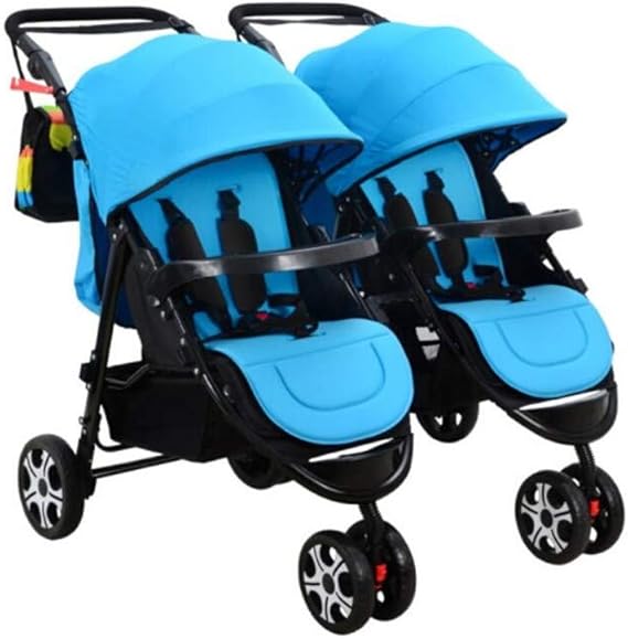 Amazon Co Jp 双子用二人乗りベビーカー折りたたみ背面ベビーカー バギー横になること座席は幅34センチメートル長さ75センチメートルです C ホビー