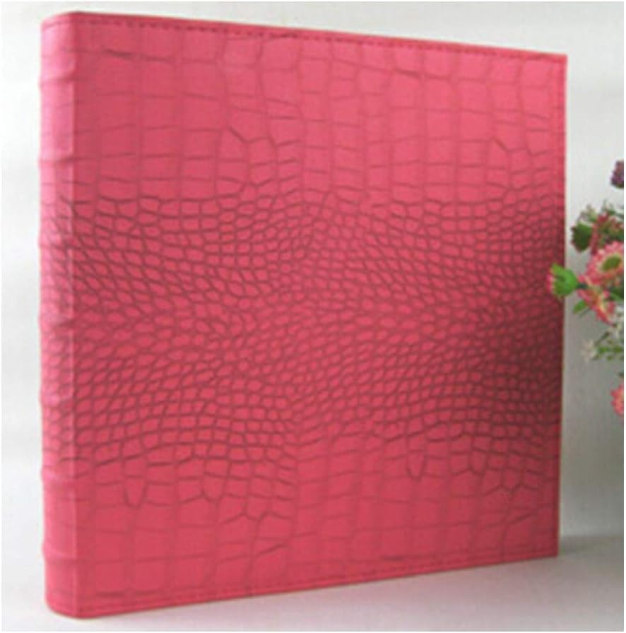 ZHAOXIANGXIANG Hi-Q Pu Leather Large Photo Albums For 500 Photos Vintage Beautiful Photo Albums Big 500 Photo Album For Family/Wedding/Baby,C