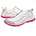 ALEADER Women's Mesh Slip On Water Shoes White 7.5 D(M) US