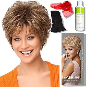 Amazon Com Gala Wig Color G811 Mahogany Mist Gabor Wigs Short