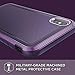 X-Doria Defense Ultra, iPhone Xs Max Case - Heavy Duty Protective Case with Anodized Aluminum Frame, Military Grade Drop Tested Case for Apple iPhone Xs Max, 6.5 Inch Screen, (Purple)