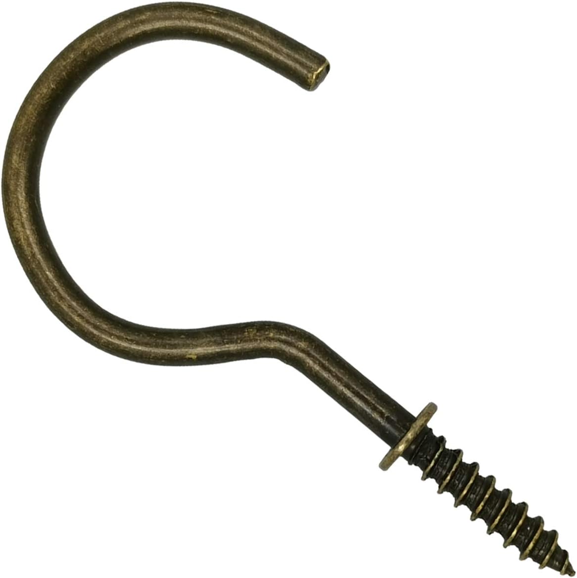 Chenzt 2" Antique Bronze Cup Hooks,Big Screw in Hooks,2