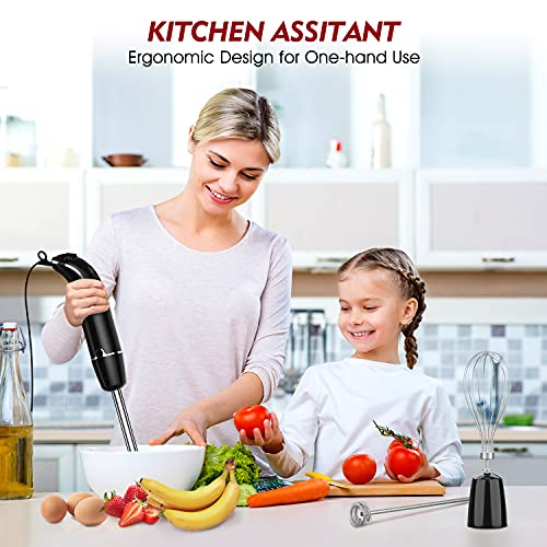 KOIOS 800W Immersion Hand Blender (3 in 1 Black) Pricepulse