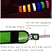AMNQUERXUS LED Glow Slap Bracelet Light Up Wristband High Visibility Safety Gear for Cycling Walking Running Concert Camping Outdoor Sports-Fits Women Men (7 Pack - Colorful)