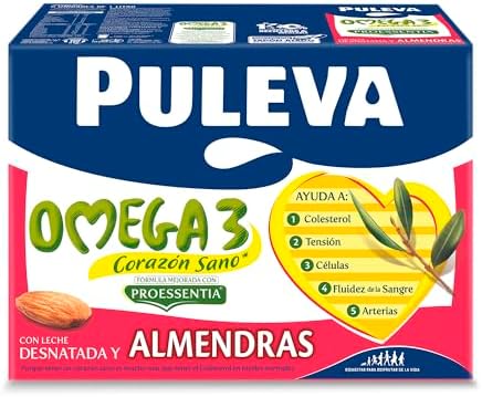Omega 3 Almendra, EPA y DHA, Corazón Sano, Pack 6x1L