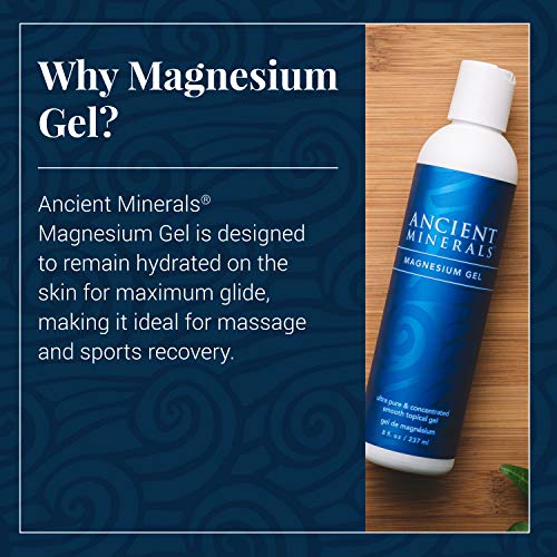 Ancient Minerals Magnesium Gel 8oz Tube Pure Genuine Zechstein