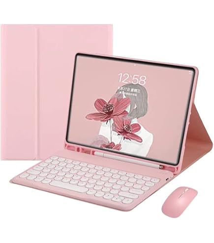 Amazon.com: HENGHUI Keyboard Mouse for Galaxy Tab A8 10.5 inch