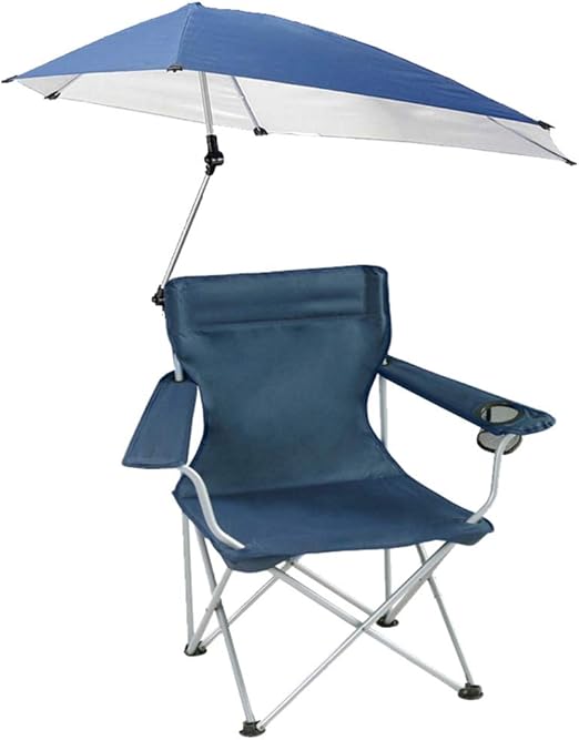 beach chair with canopy and cup holder