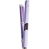 SUTRA Ultra Violet Flat Iron - 1” Infrared & Blue Light Ceramic Flat Iron with Ionic Technology, Digital Temp Control to 450°F, Floating Plates, Dual Voltage, Auto Shut Off, Smooth Styling