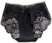 (4 Pairs) Sexy Lace Panties Women's Floral Silky No Visible Line Underwear Briefs