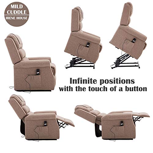 Irene House Power Lift Chair Modern Transitional Chair Lifts for