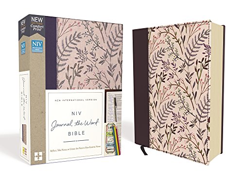 [D.o.w.n.l.o.a.d] NIV, Journal the Word Bible, Cloth over Board, Pink Floral, Red Letter Edition, Comfort Print: Refle PDF
