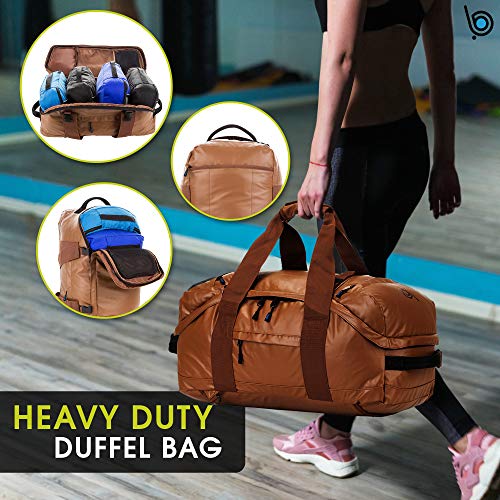 bago Carry on Traveling Backpack Duffle Bag 3 Way Duffel Backpack for