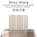 iPad Pro 10.5 Case, ESR Smart Case Trifold Stand with Auto Sleep Wake Function Microfiber Lining Hard Back Cover for Apple iPad Pro 10.5 inch(Champagne Gold)