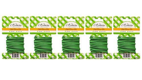 Light duty plant training soft twist ties green 50ft