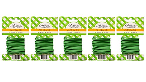 Light Duty Plant Training Soft Twist Ties Green 50FT