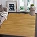 Venice Natural Bamboo 5' X 8' Floor Mat, Bamboo Area Rug Indoor Outdoor