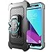 SUPCASE Unicorn Beetle Pro Series Case Designed for Samsung Galaxy J7 2017, Full-Body Rugged Holster with Built-in Screen Protector for Galaxy Halo/J7 2017 (SM-J727), Not Fit J7 2018 (SM-J737) (Blue)
